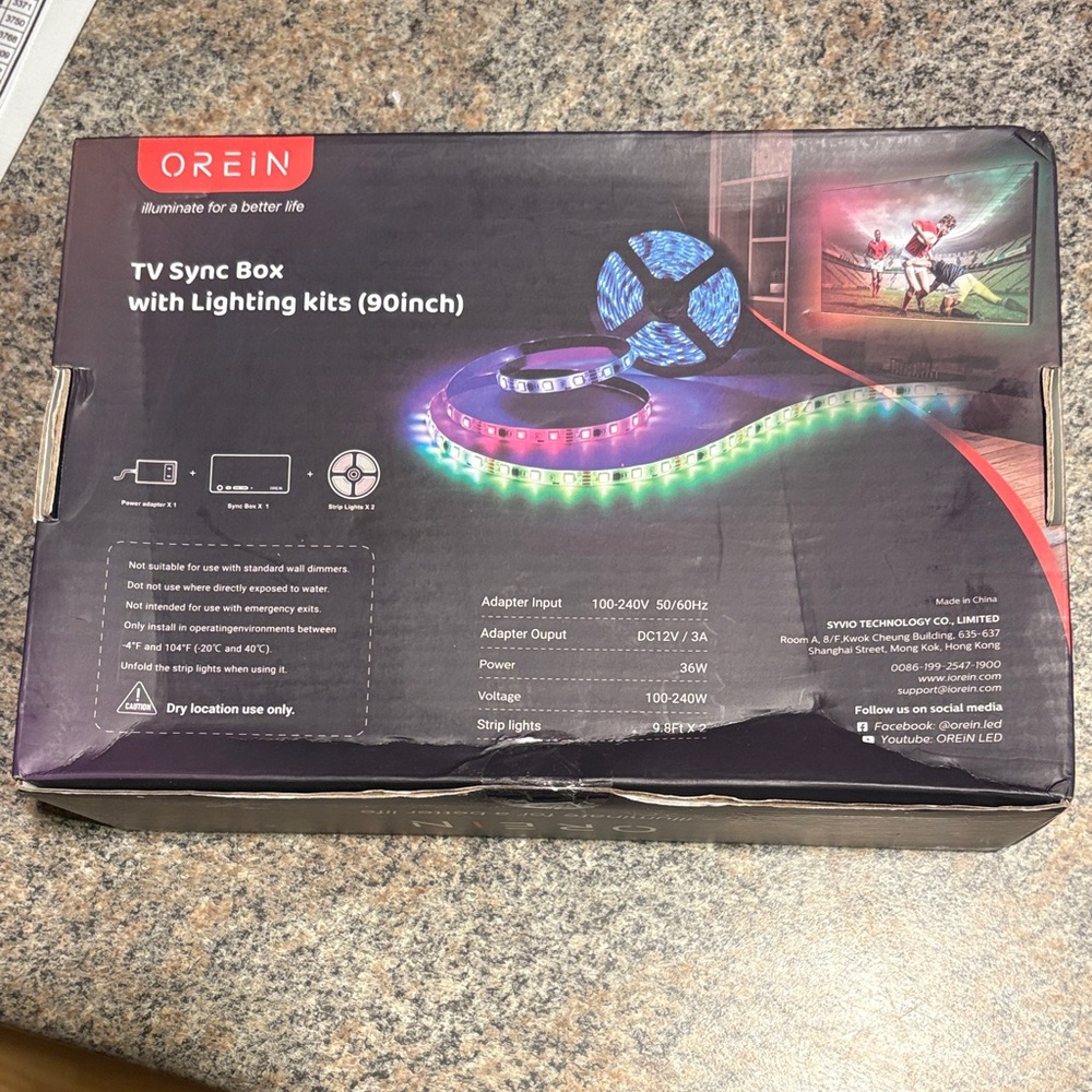 TV Sync Box with Multicolor Lighting - Picture 2 of 4